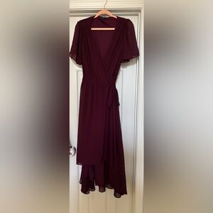 Baltic Born Wine High Low Dress